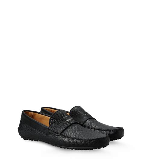 emporio armani loafers men's.